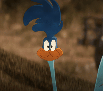 Cartoon Character With Blue Head GIF