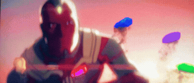 Cartoon Character With Brain And Horns In Green Dress GIF