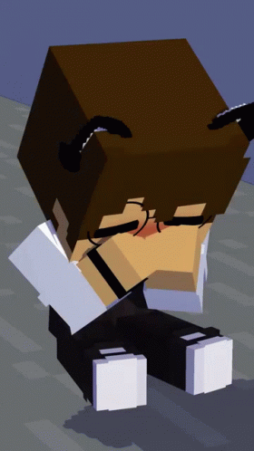 Cartoon Character With Cat Ear And Glasses GIF