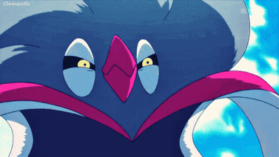 Cartoon Character With Clemonic GIF