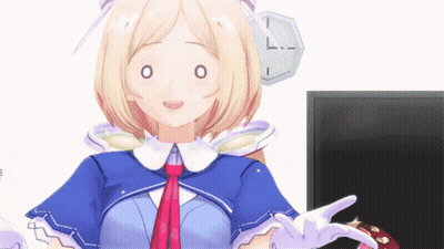 Cartoon Character With Clock Saying L GIF