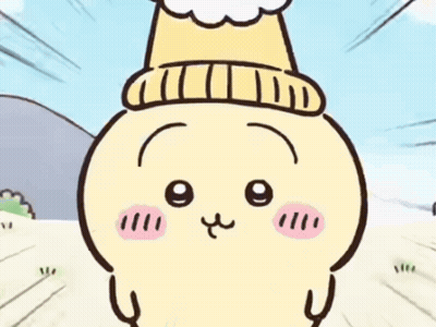 Cartoon Character With Cloud Hat GIF
