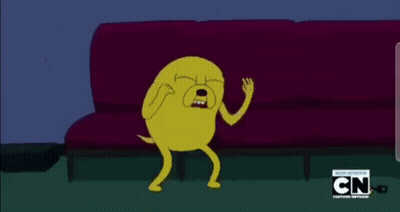 Cartoon Character With CN Logo GIF