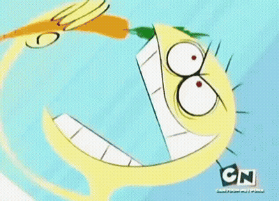 Cartoon Character With CN Logo GIF