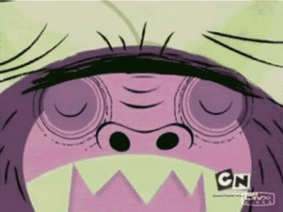Cartoon Character With CN GIF