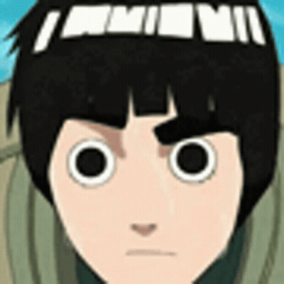 Cartoon Character With Crescent Moon On Eye GIF