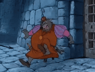 Cartoon Character With Crown And Medal GIF
