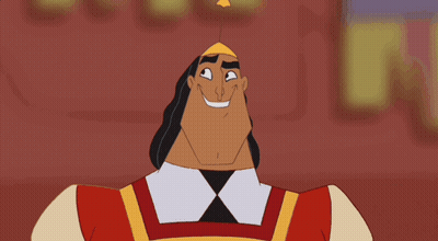 Cartoon Character With Crown Covering Mouth GIF