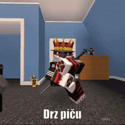 Cartoon Character With Crown Drz Picu GIF