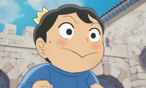Cartoon Character With Crown Making Funny Face GIF