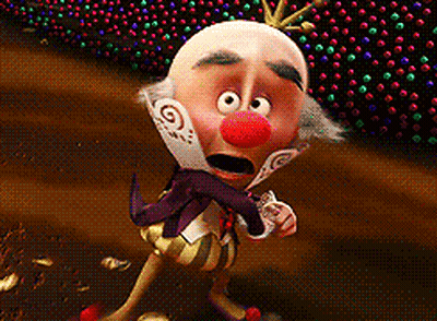 Cartoon Character With Crown GIF