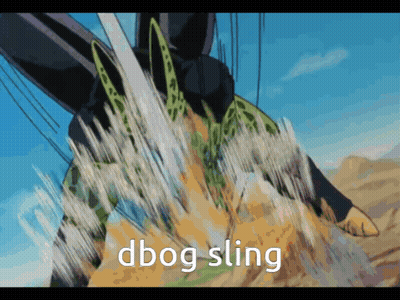 Cartoon Character With Dbog Sling GIF