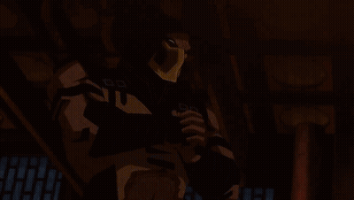Cartoon Character With Dragon Belt GIF