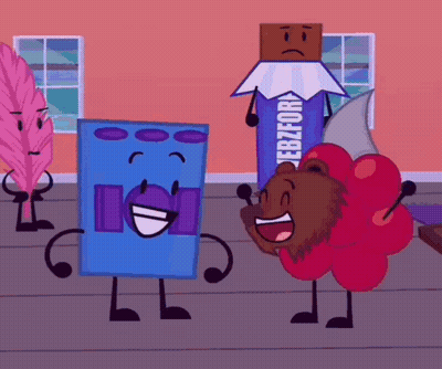 Cartoon Character With Ebzfor On Shirt GIF