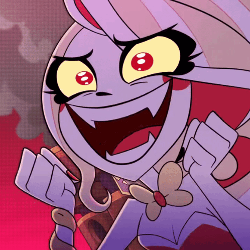 Cartoon Character With Flower In Hair Smiling GIF