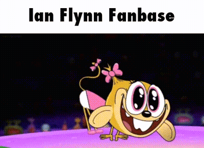 Cartoon Character With Flower Saying Ian Flynn Fanbase GIF