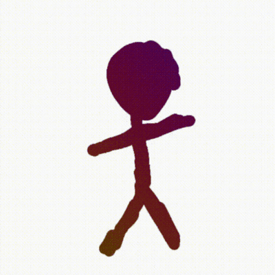 Cartoon Character With Flowers Saying He Bloomed GIF