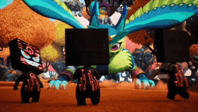 Cartoon Character With G Letter GIF