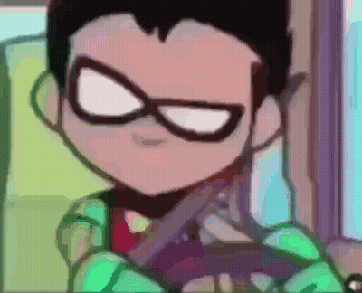 Cartoon Character With Glasses And A Gun GIF