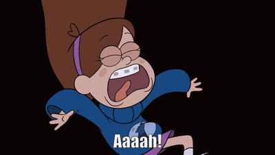 Cartoon Character With Glasses And Beard Saying AAA GIF