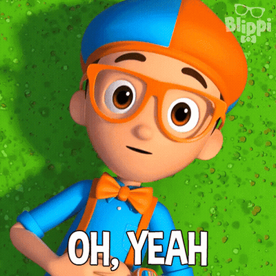 Cartoon Character With Glasses And Bow Tie Saying Oh Yeah GIF