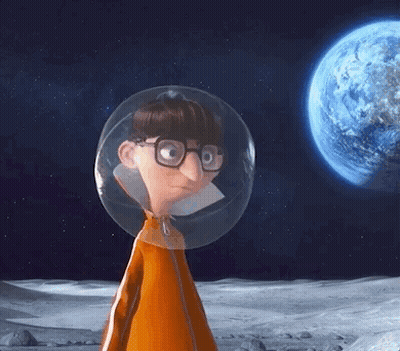 Cartoon Character With Glasses And Helmet Saying Oh Poop GIF