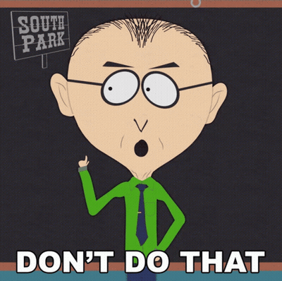 Cartoon Character With Glasses And South Park Sign GIF