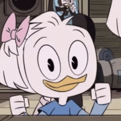 Cartoon Character With Glasses Reading Fighter Is All On Your Own GIF
