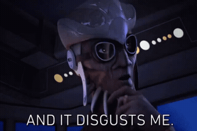 Cartoon Character With Glasses Saying And It Disgusts Me GIF