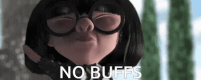 Cartoon Character With Glasses Saying No Buffs GIF
