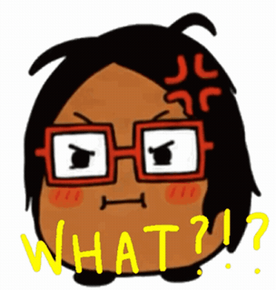 Cartoon Character With Glasses Saying What GIF