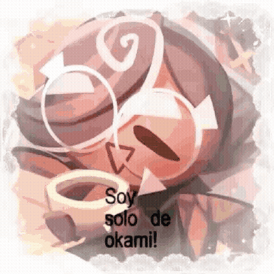 Cartoon Character With Glasses Soy Solo De Okami GIF