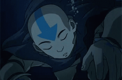 Cartoon Character With Glowing Eyes GIF