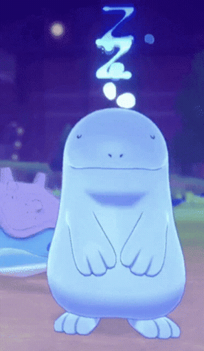Cartoon Character With Glowing N GIF