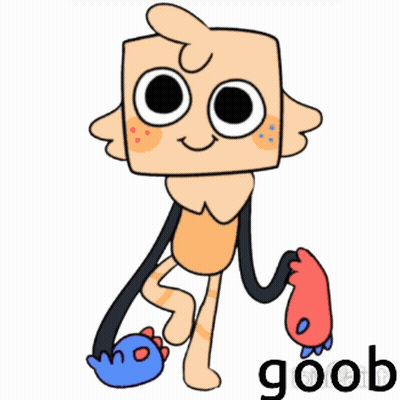 Cartoon Character With Goob GIF