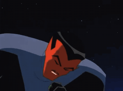 Cartoon Character With Green Glowing Object GIF