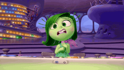 Cartoon Character With Green Hair Holding Toy GIF