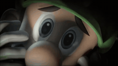 Cartoon Character With Green Hat Close Up GIF