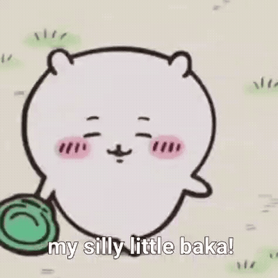 Cartoon Character With Green Hat In Grass GIF