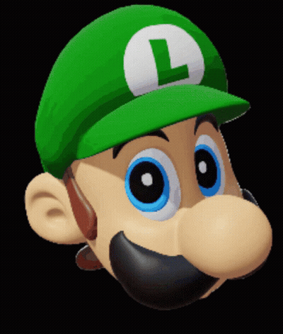 Cartoon Character With Green Hat Letter L GIF