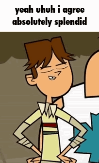 Cartoon Character With Hands On Hips Yeah Uhuh I Agree Absolutely Splendid GIF
