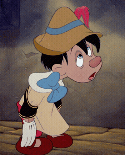Cartoon Character With Hat And Bow GIF