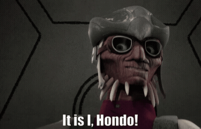 Cartoon Character With Hat And Goggles Says It Is I Hondo GIF