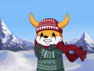 Cartoon Character With Hat and Scarf