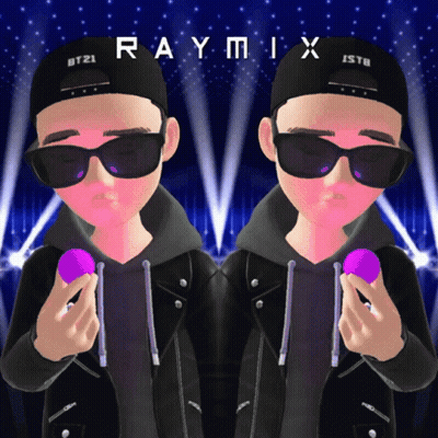 Cartoon Character With Hat Saying Raymix GIF