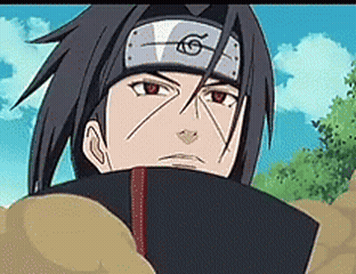 Cartoon Character With Headband And Symbol GIF
