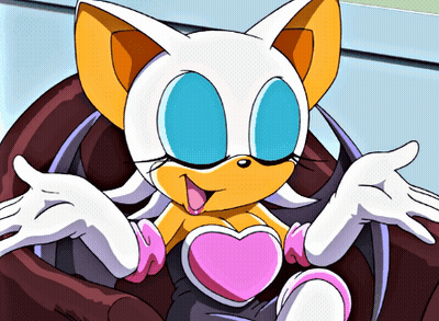 Cartoon Character With Heart On Chest Sitting In Chair GIF