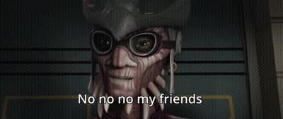 Cartoon Character With Helmet And Goggles Says You Are The Guys For This Job GIF