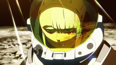Cartoon Character With Helmet Yellow Face GIF