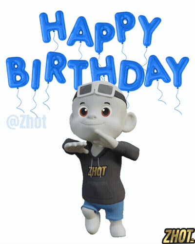 Cartoon Character With Hoodie Saying Zhot GIF
